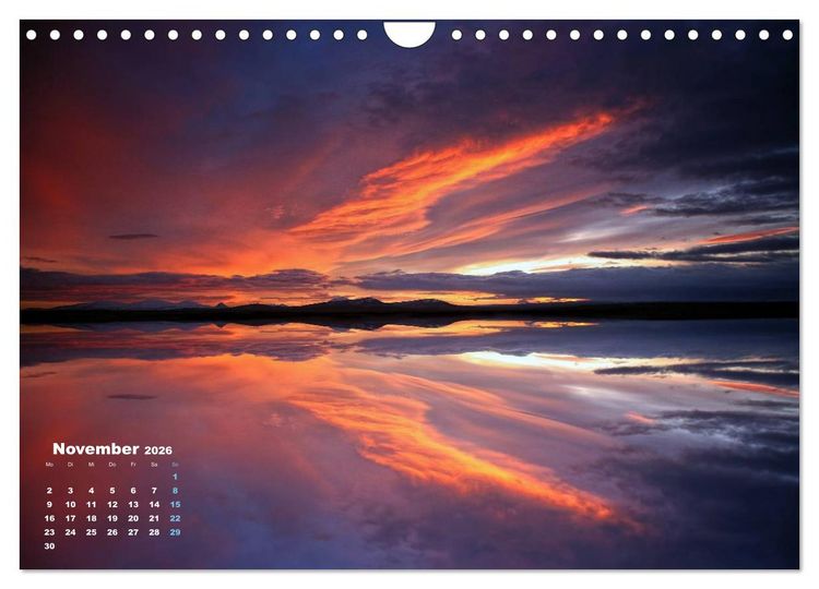 Produktbild: Wolkentr&auml;ume - Traumwolken (Wandkalender 2026 DIN A4 quer), CALVENDO Monatskalender