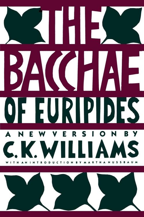 Produktbild: The Bacchae of Euripides