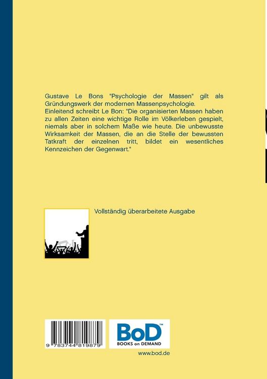 Produktbild: Psychologie der Massen