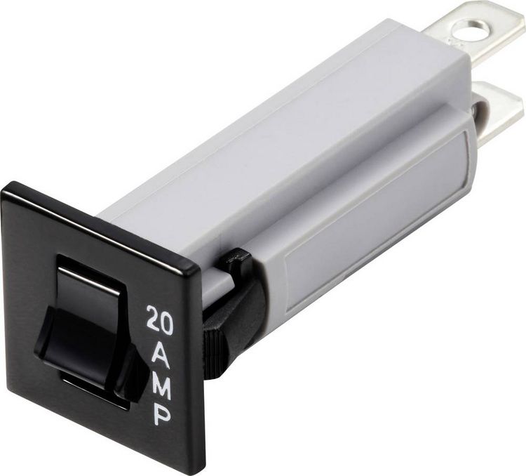 Produktbild: TRU COMPONENTS TC-13401644 Leistungsschalter thermisch 125 V/AC, 250 V/AC, 32 V/DC, 50 V/DC 20 A 1 St.