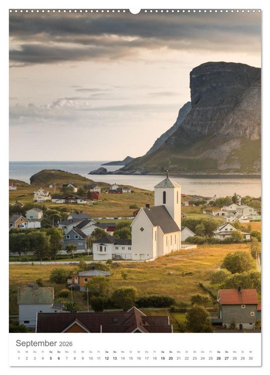 Produktbild: Die Lofoten &ndash; Landschaftsfotografien aus Nordnorwegen (hochwertiger Premium Wandkalender 2026 DIN A2 hoch), Kunstdruck in Hochglanz
