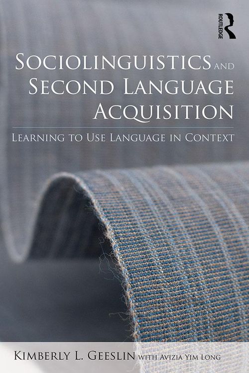 Produktbild: Sociolinguistics and Second Language Acquisition