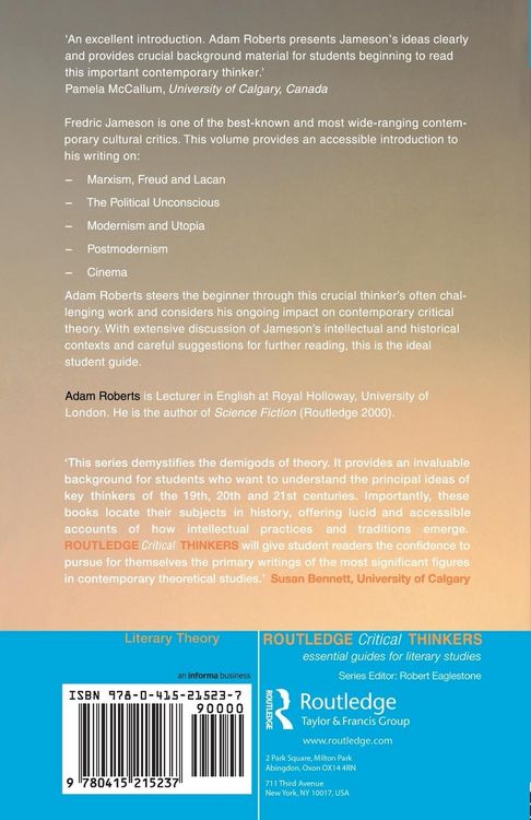 Produktbild: Fredric Jameson