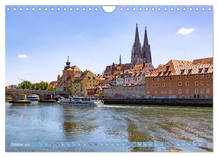 Produktbild: Faszination Oberpfalz (Wandkalender 2026 DIN A4 quer), CALVENDO Monatskalender