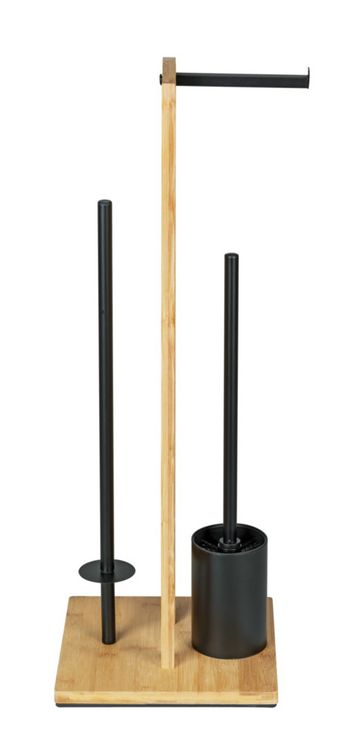 Produktbild: Stand WC-Garnitur Mod. Rivalta Allegre, aus Rattan und Bambus