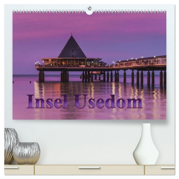 Produktbild: Insel Usedom (hochwertiger Premium Wandkalender 2026 DIN A2 quer), Kunstdruck in Hochglanz