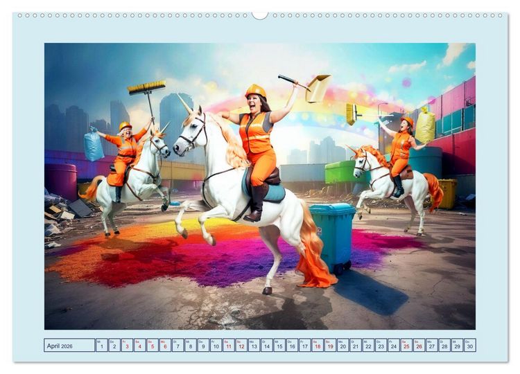 Produktbild: Ganz normale Leute wie du und ich (hochwertiger Premium Wandkalender 2026 DIN A2 quer), Kunstdruck in Hochglanz