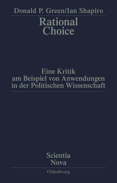 Produktbild: Rational Choice