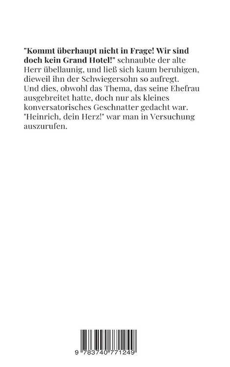 Produktbild: Heinrich, dein Herz!