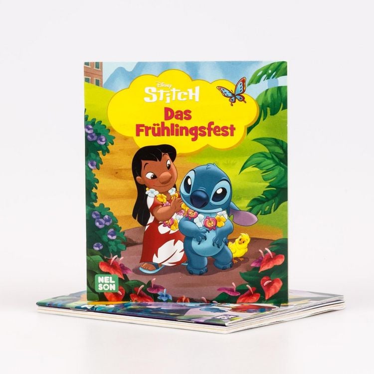 Produktbild: Nelson Mini-B&uuml;cher: 4er Disney Lilo & Stitch 5-8