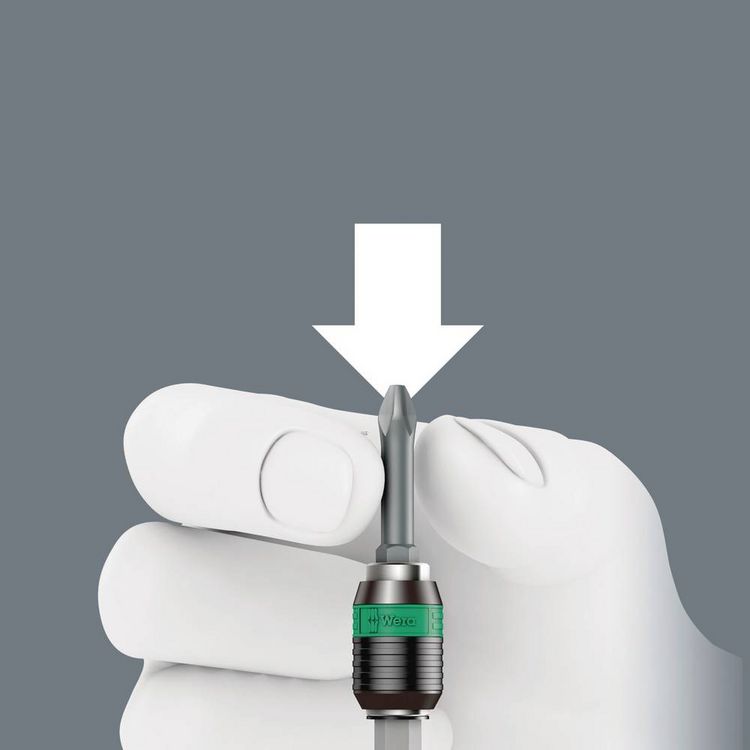 Produktbild: Wera Kompakt 60 RA-R Imperial 1 05051531001 Bit-Set Schlitz, Kreuzschlitz Phillips, Kreuzschlitz Pozidriv, TORX BO