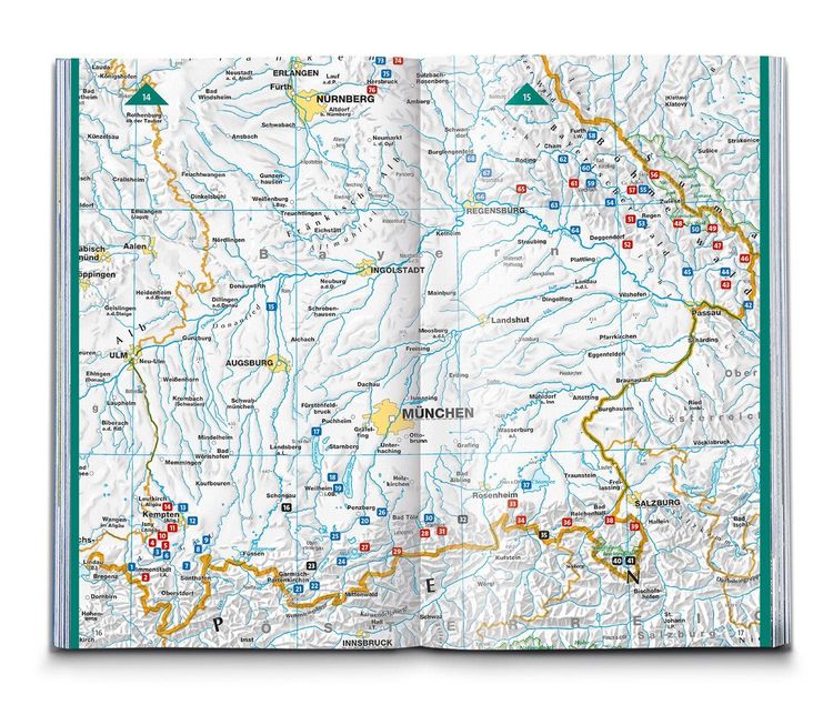 Produktbild: KOMPASS Wanderlust Bayern
