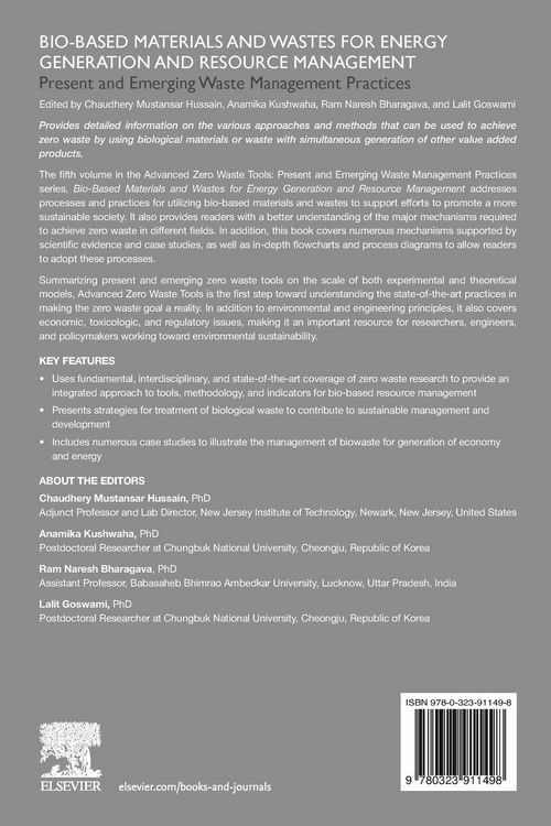 Produktbild: Bio-Based Materials and Waste for Energy Generation and Resource Management