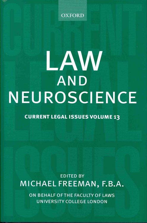 Produktbild: Law & Neuroscience Vol 13 Cli C