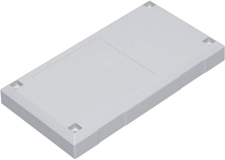 Produktbild: TRU COMPONENTS ESU 1200 Stecker-Geh&auml;use 125 x 67 x 50 Polycarbonat, ABS Lichtgrau 1St.