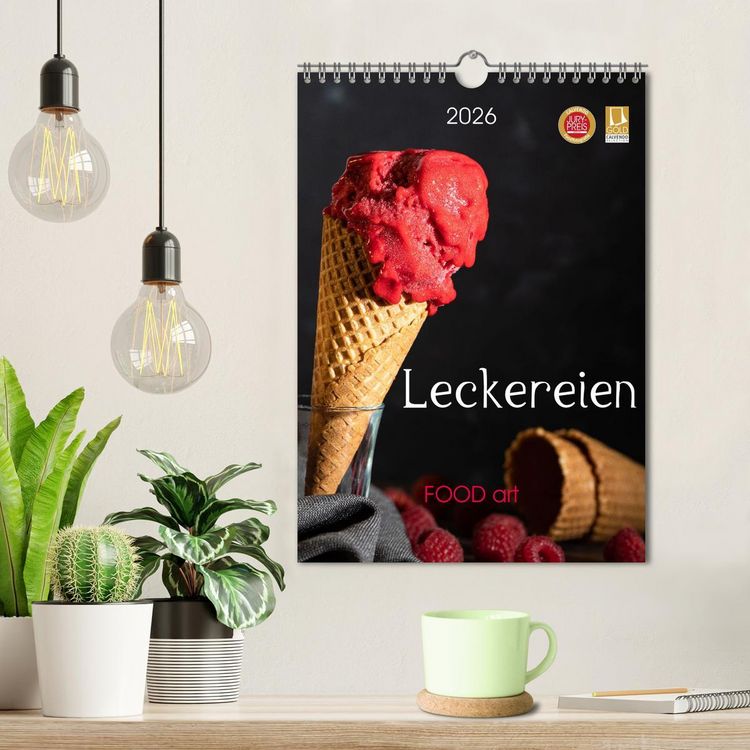 Produktbild: Leckereien - Food art (Wandkalender 2026 DIN A4 hoch), CALVENDO Monatskalender