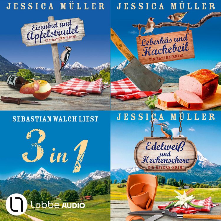 Produktbild: M&ouml;rderisches Krindelsdorf 1-3 - Drei Bayern-Krimis in einem H&ouml;rbuch