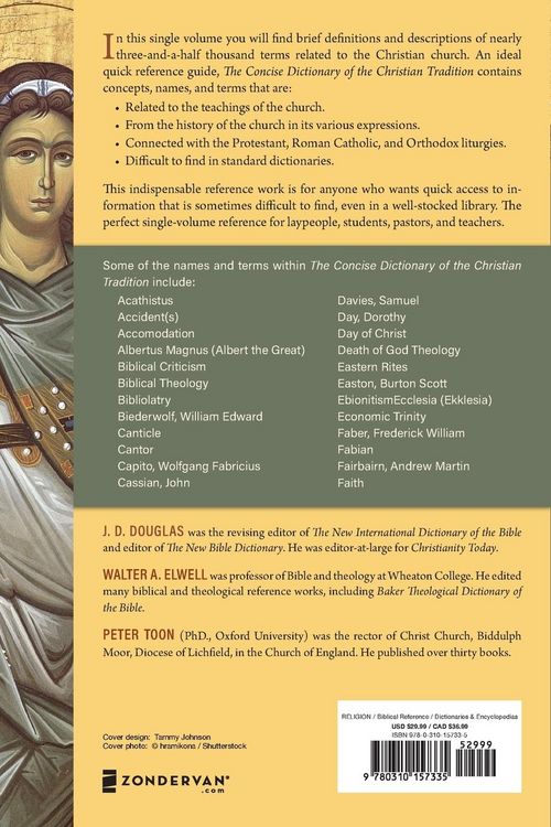 Produktbild: The Concise Dictionary of the Christian Tradition