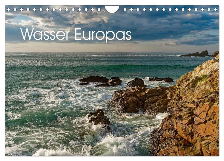 Produktbild: Wasser Europas (Wandkalender 2027 DIN A4 quer), CALVENDO Monatskalender