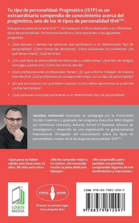 Produktbild: Tu tipo de personalidad - Pragm&aacute;tico (ISTP)