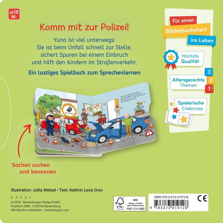 Produktbild: Wo ist blo&szlig; &hellip;? - Mein Polizei-Buch zum Sachen suchen