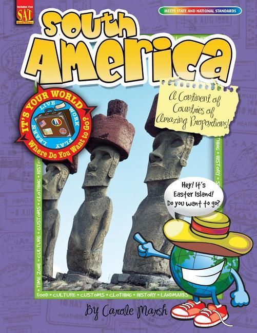 Produktbild: South America: A Continent of Countries of Amazing Proportions!