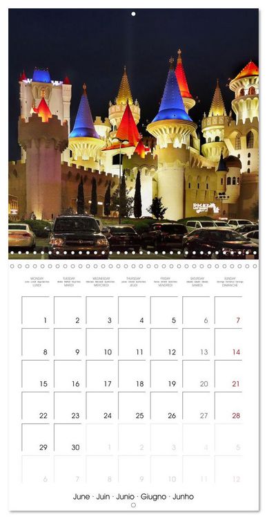 Produktbild: Las Vegas, Iconic City of Dreams (Wall Calendar 2026 12 &times; 12 Inch) CALVENDO 12 Month Wall Calendar