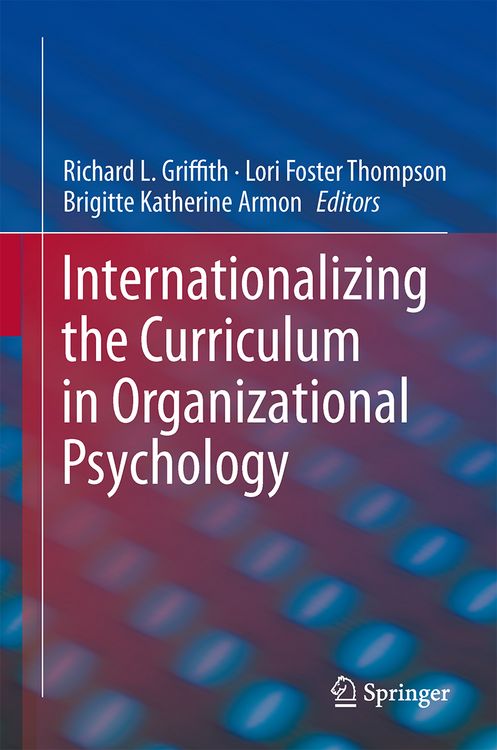 Produktbild: Internationalizing the Curriculum in Organizational Psychology