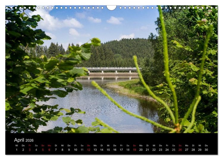 Produktbild: Harz-Bilder (Wandkalender 2026 DIN A3 quer), CALVENDO Monatskalender