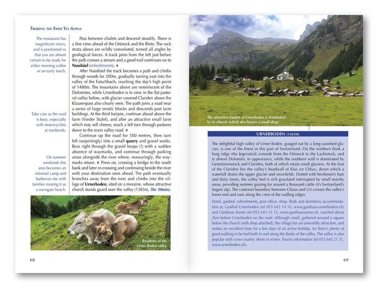 Produktbild: The Swiss Alpine Pass Route - Via Alpina Route 1