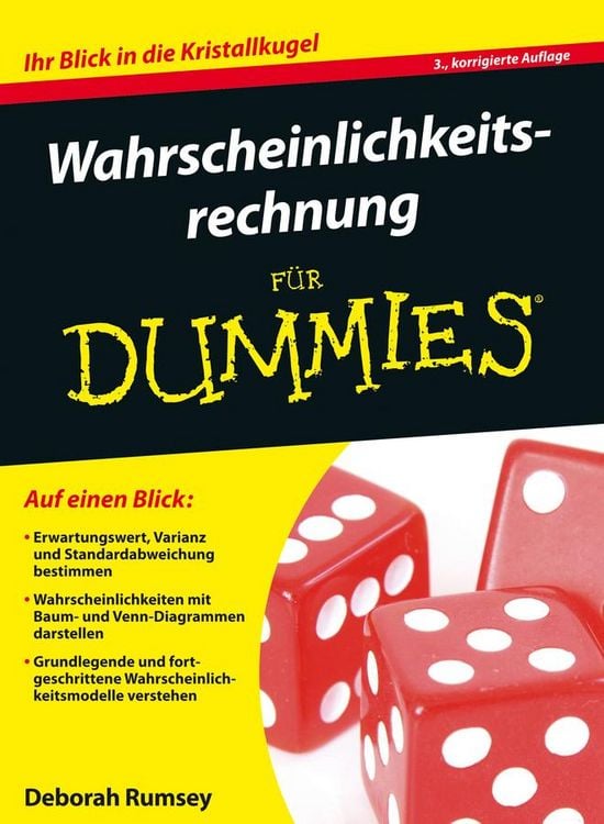 Produktbild: Wahrscheinlichkeitsrechnung für Dummies