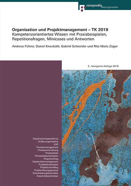 Produktbild: Organisation und Projektmanagement &ndash; TK 2019