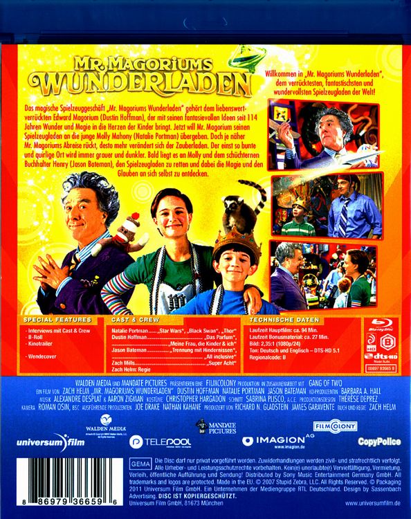 Produktbild: Mr. Magoriums Wunderladen