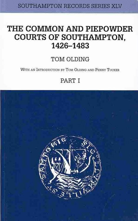 Produktbild: Common and Piepowder Courts of Southampton, 1426-1483