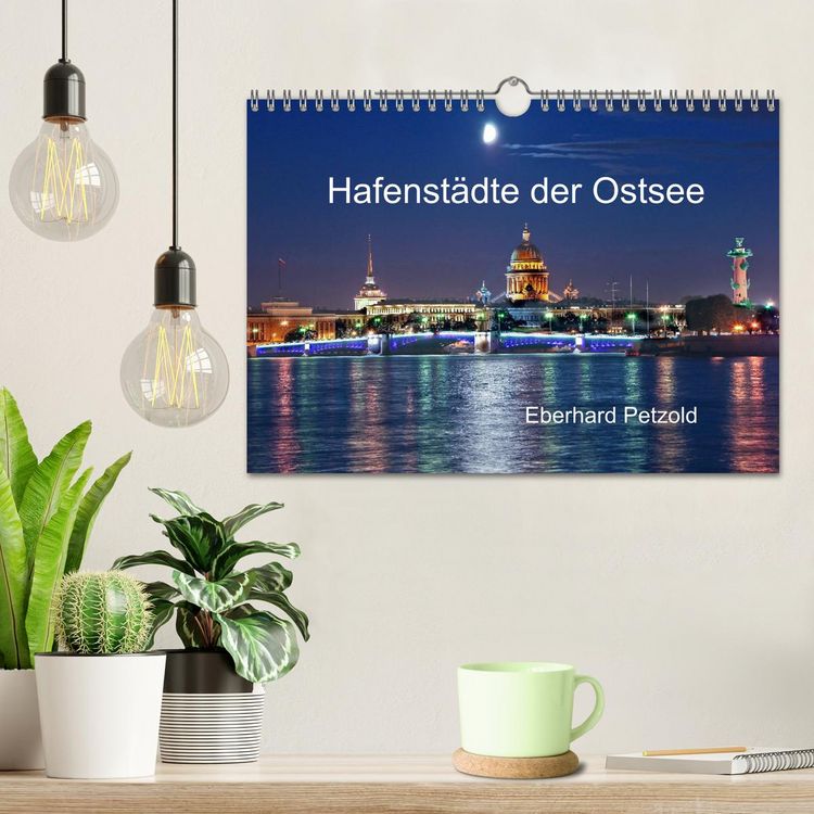 Produktbild: Hafenst&auml;dte der Ostsee (Wandkalender 2026 DIN A4 quer), CALVENDO Monatskalender