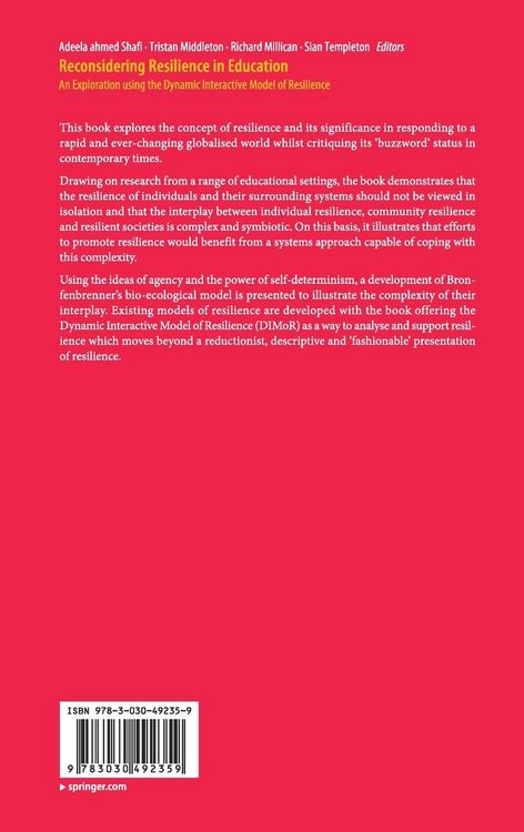 Produktbild: Reconsidering Resilience in Education
