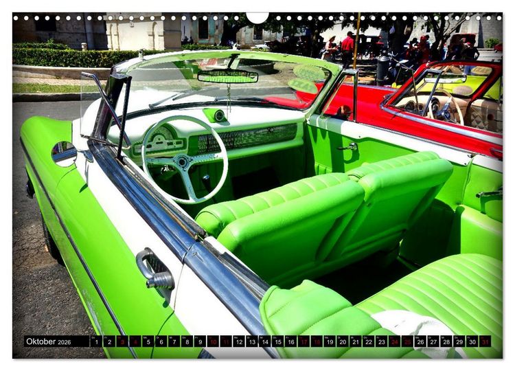 Produktbild: Best of Oldsmobile - Ein Cabrio Klassiker in Kuba (Wandkalender 2026 DIN A3 quer), CALVENDO Monatskalender