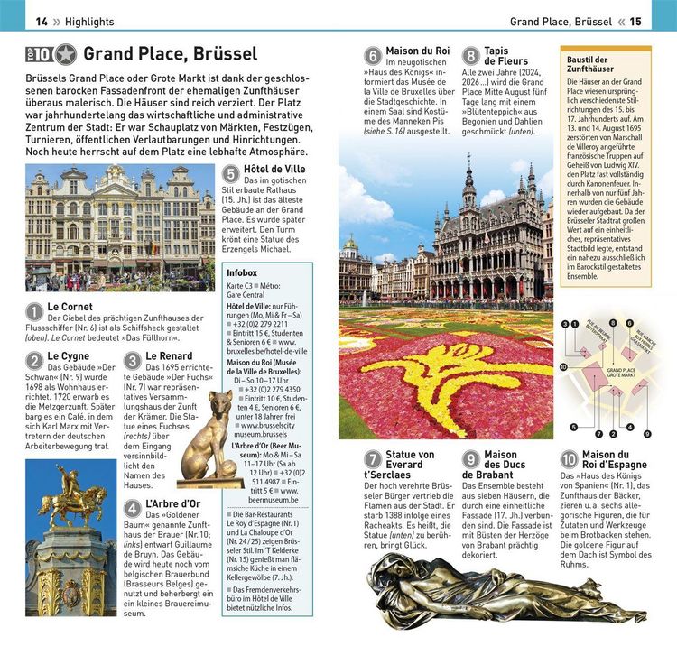 Produktbild: TOP10 Reisef&uuml;hrer Br&uuml;ssel & Flandern