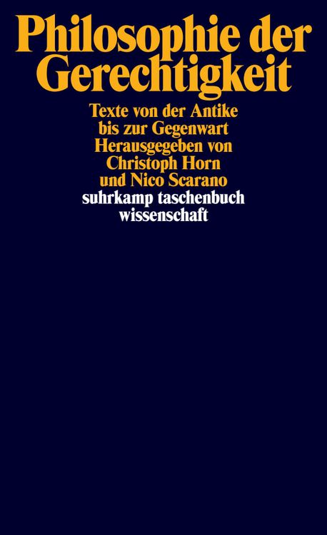 Produktbild: Philosophie der Gerechtigkeit