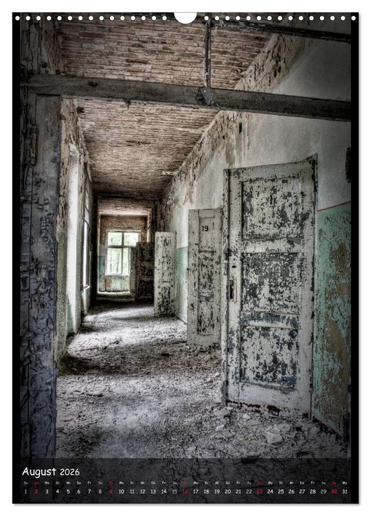 Produktbild: Lost Places II, Vergessene Orte (Wandkalender 2026 DIN A3 hoch), CALVENDO Monatskalender