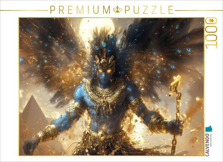 Produktbild: CALVENDO Puzzle Ein Motiv aus dem Kalender Die G&ouml;tter des Nils | 1000 Teile Lege-Gr&ouml;&szlig;e 64x48cm Foto-Puzzle f&uuml;r gl&uuml;ckliche Stunden