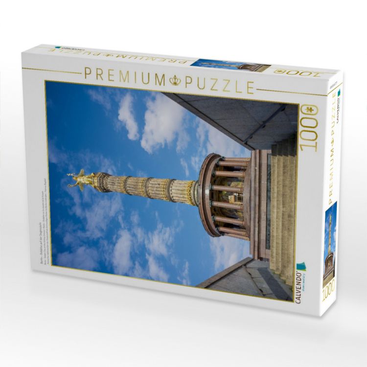 Produktbild: CALVENDO Puzzle Berlin - Goldelse auf der Siegess&auml;ule | 1000 Teile Lege-Gr&ouml;&szlig;e 64x48cm Foto-Puzzle f&uuml;r gl&uuml;ckliche Stunden
