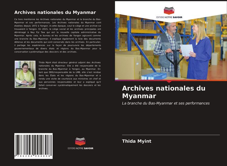 Produktbild: Archives nationales du Myanmar