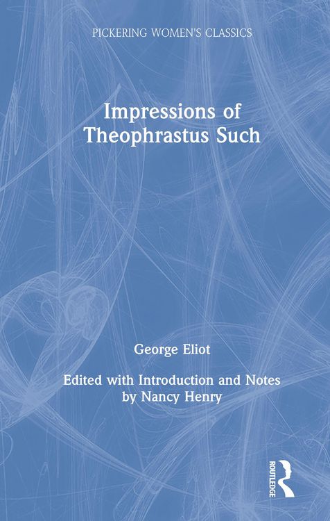 Produktbild: Impressions of Theophrastus Such