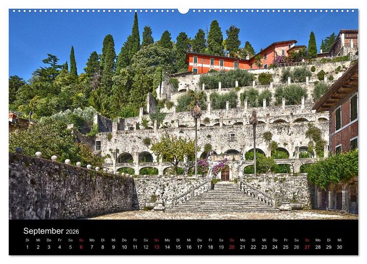 Produktbild: BENACO - Gardasee-Impressionen (hochwertiger Premium Wandkalender 2026 DIN A2 quer), Kunstdruck in Hochglanz