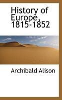 Produktbild: History of Europe, 1815-1852