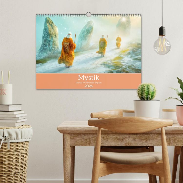 Produktbild: Mystik - Wo das Wundervolle beginnt (Wandkalender 2026 DIN A3 quer), CALVENDO Monatskalender