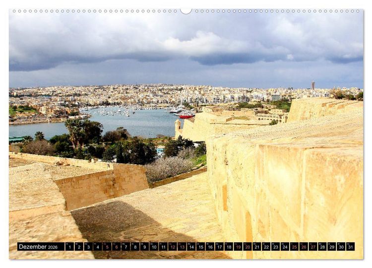 Produktbild: Malta - Juwel im Mittelmeer (hochwertiger Premium Wandkalender 2026 DIN A2 quer), Kunstdruck in Hochglanz