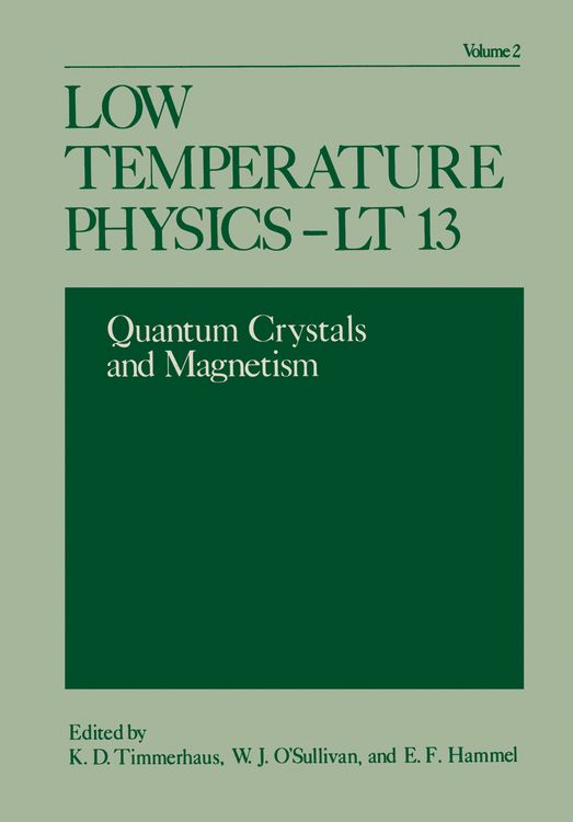 Produktbild: Low Temperature Physics-LT 13