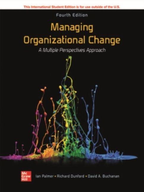 Produktbild: Managing Organizational Change: A Multiple Perspectives Approach ISE